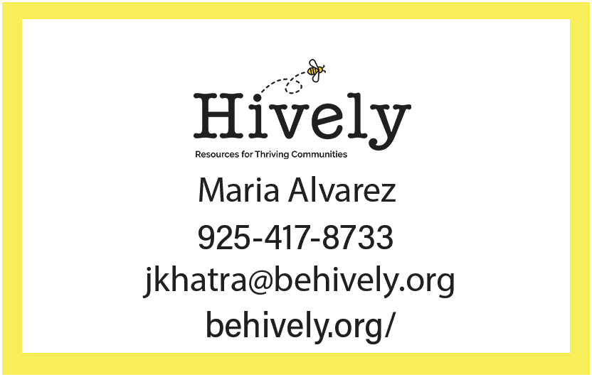 Hively contact Info for the Make A Difference For Pleasanton Festival Website