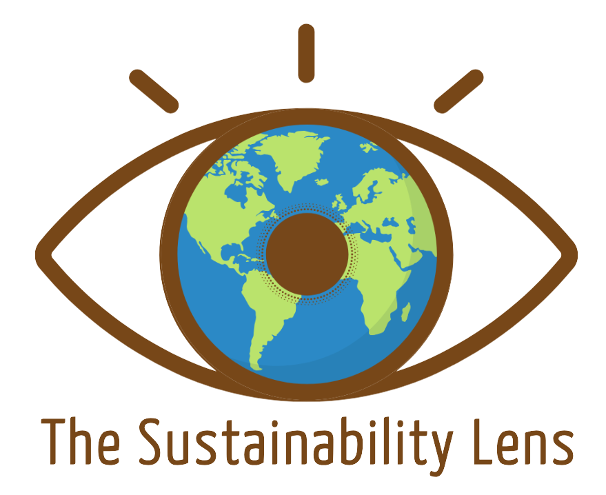 Sustainability Lens Logo for the Make A Difference For Pleasanton Volunteer Festival Website